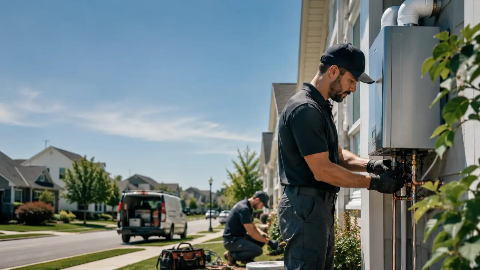 Tankless Water Heater Installation in Texhoma, TX